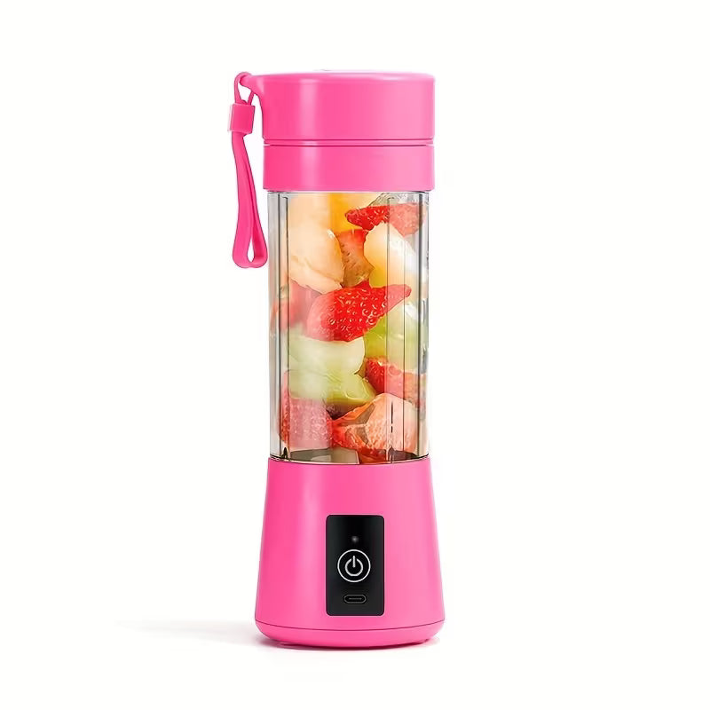Portable 380ml Rechargeable Blender for Smoothies & Shakes