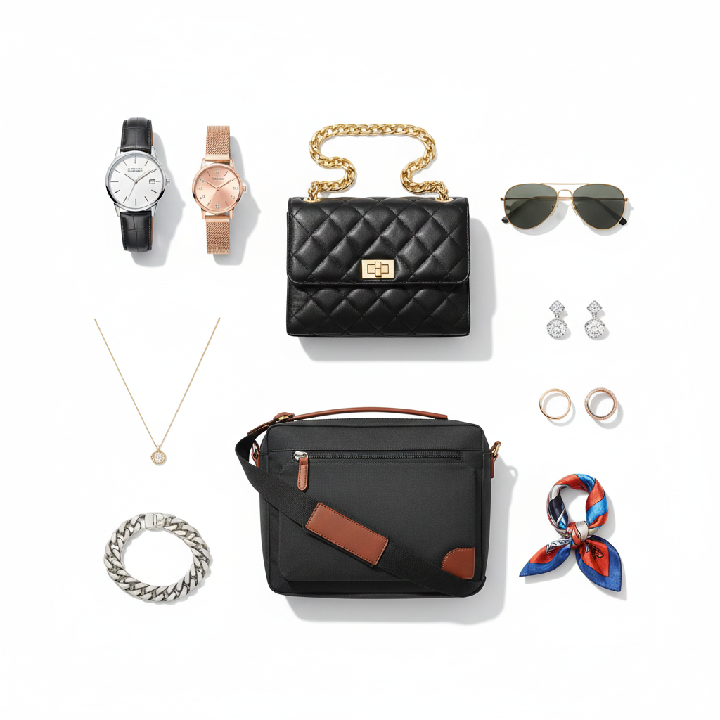 Watches, Bags & Jewellery