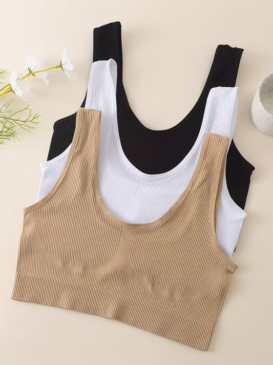 Premium Seamless Comfort Bra (Pack of 3)