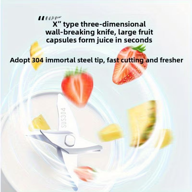 500ml Multi-Function USB Rechargeable Juicer with LED Display