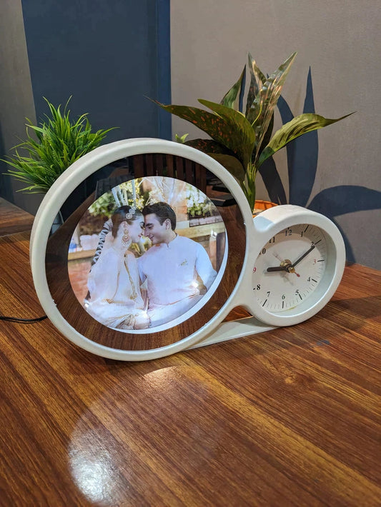 Magic Mirror Frame with Clock