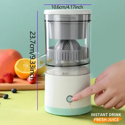 USB Rechargeable Electric Juicer with Automatic Pulp Separator