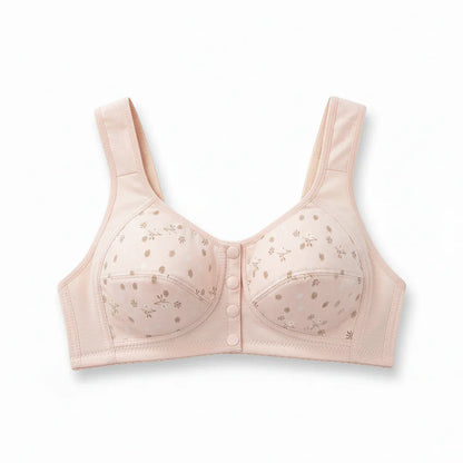 ( Pack of 3 ) Soft  Cotton Front Button Bra