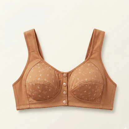 ( Pack of 3 ) Soft  Cotton Front Button Bra
