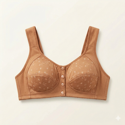 ( Pack of 2 ) Soft  Cotton Front Button Bra