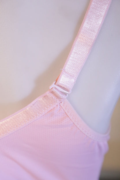 Ultra-Breathable Comfort Wireless Everyday Bra Pink