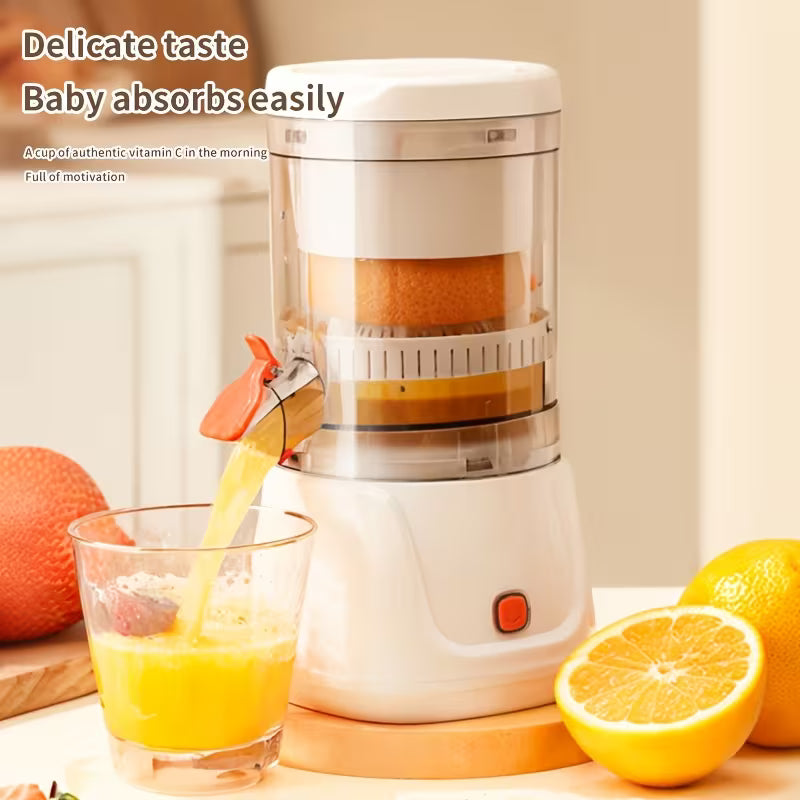 USB Rechargeable Electric Juicer with Automatic Pulp Separator