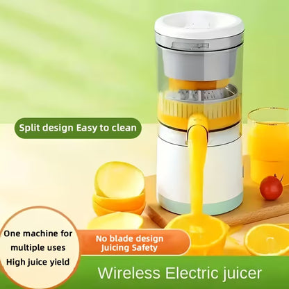 USB Rechargeable Electric Juicer with Automatic Pulp Separator