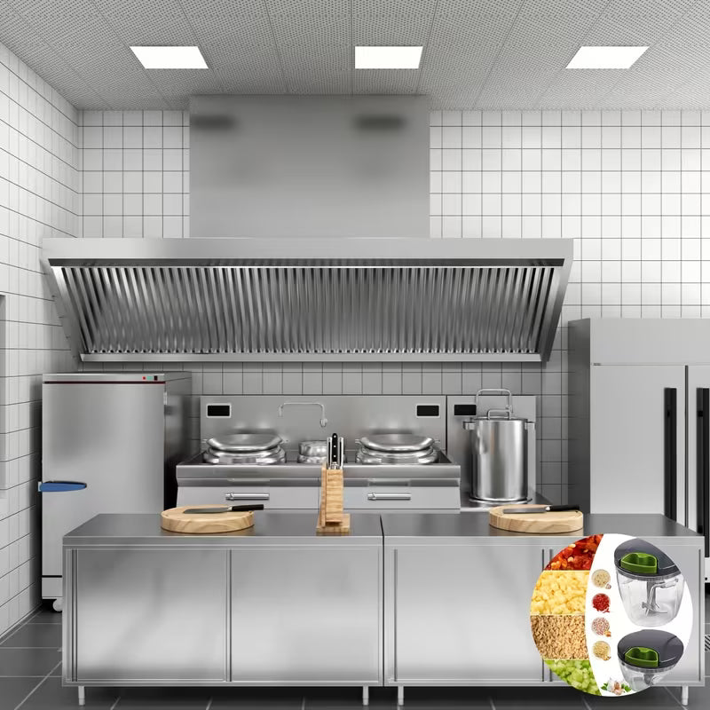 Manual Pull-String Garlic & Vegetable Chopper