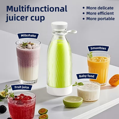 500ml Multi-Function USB Rechargeable Juicer with LED Display