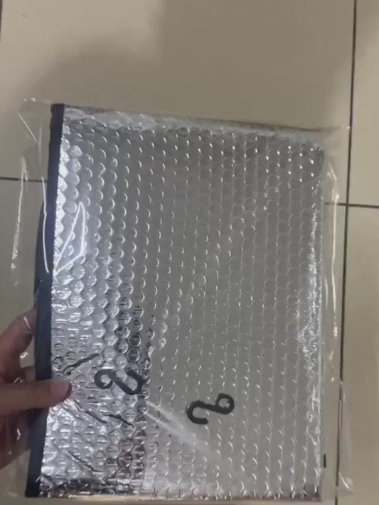 Heavy-Duty AC Outdoor Unit Cover – Premium Dual-Layer Aluminum Foil Heat Shield | Waterproof, UV-Resistant & Energy-Saving Protective Shield for Air Conditioners