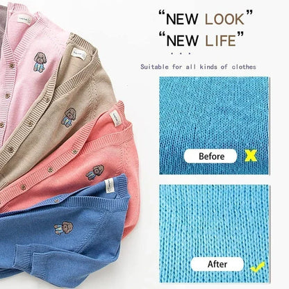 Lint Remover for Woolen Clothes, Electric Lint Remover, Best Lint Shaver for Clothes (White & Orange)