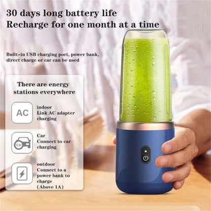BlendGo Mini – Portable Electric Juicer Blender